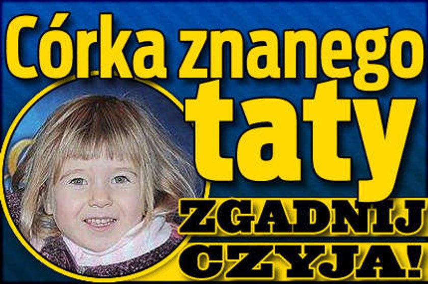 Znany tata pokazał córeczkę? Zgadnij kto!