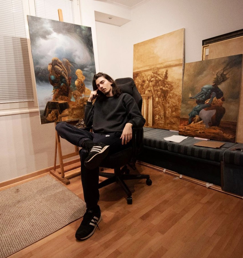 Mateo Delale, umetnik iz Venecuele