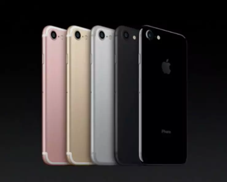 Kolory nowego iPhone 7