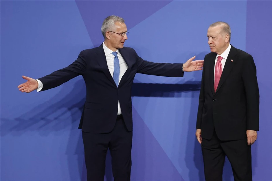 Jens Stoltenberg i Redžep Tajip Erdogan (arhiva)