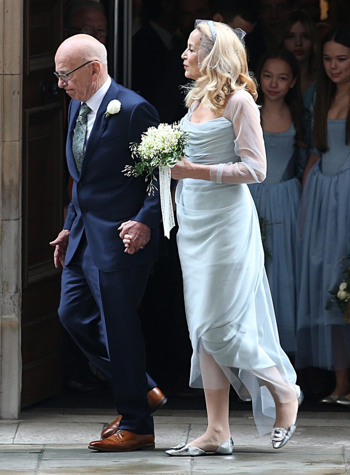 Ślub Jerry Hall i Ruperta Murdocha