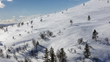 Tragedia w Finlandii. Lawina porwała narciarzy, matka nie żyje, trwają poszukiwania dziecka