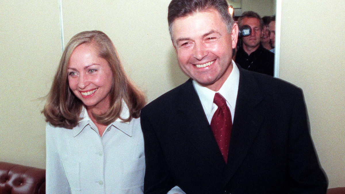Maryla i Marian Krzaklewscy w 2000 r.