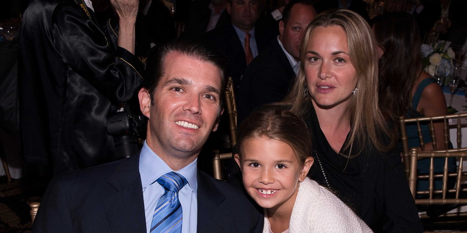 Vanessa Trump is a former model. The couple has three boys and two girls.