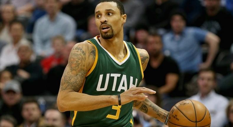 George Hill scores 20 points as the Utah Jazz beat the Golden State Warriors 105-99