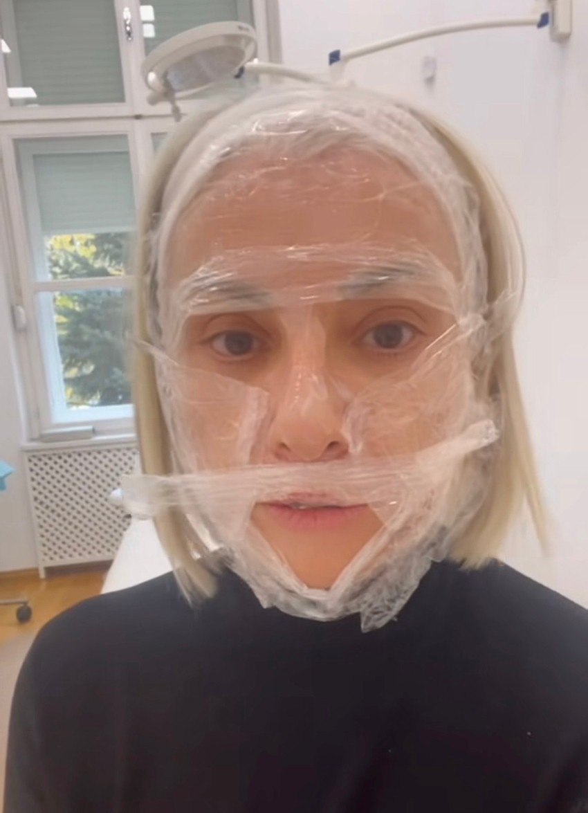 Danijela Dvornik na tretmanu