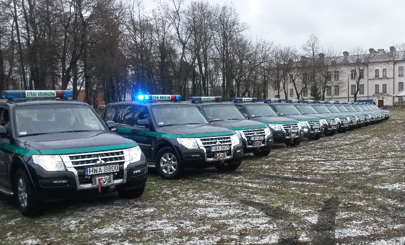 Straż Graniczna dostała mitsubishi pajero