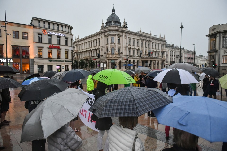 Manifestacja w Lublinie