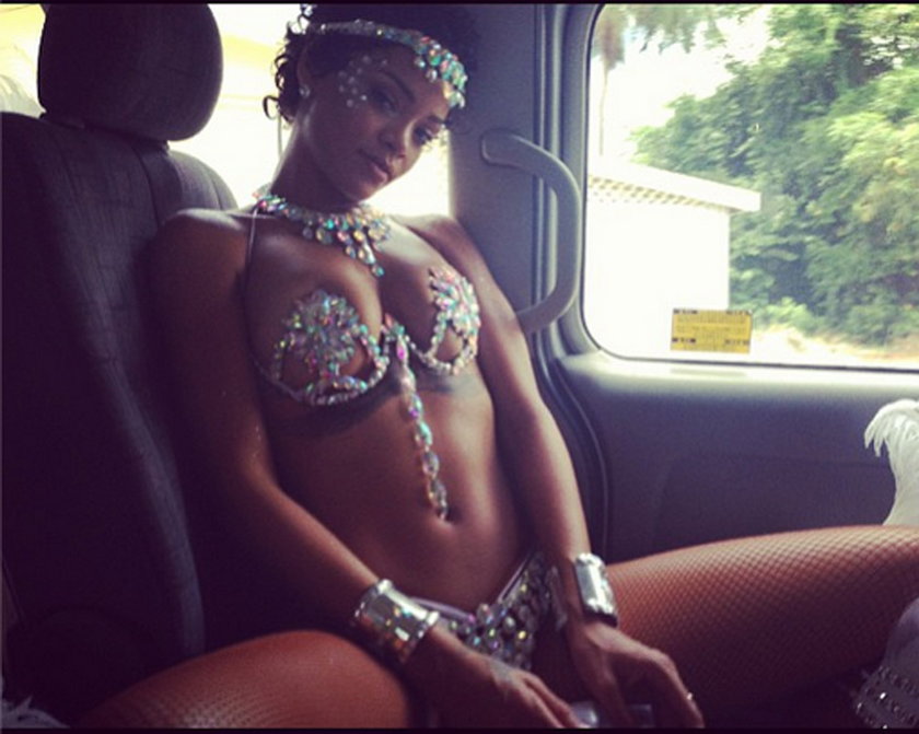 Rihanna na paradzie na Barbadosie