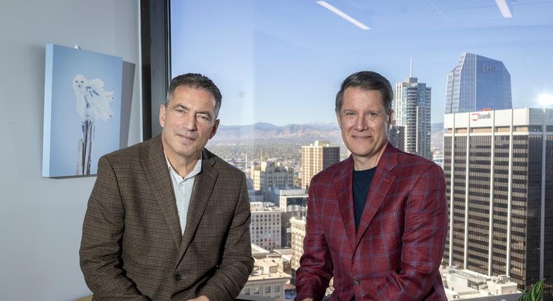R360 managing partner Michael Cole (left) and founder Charlie Garcia (right).