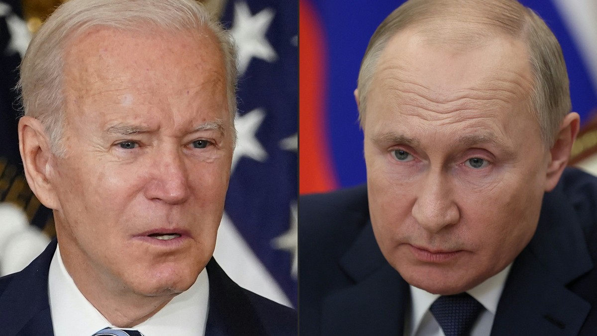 Joe Biden i Władimir Putin