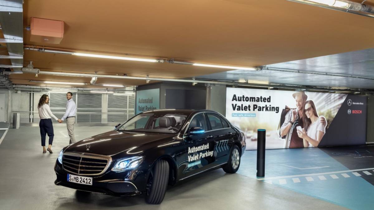 Autonomiczne parkowanie - Mercedes-Benz i Bosch