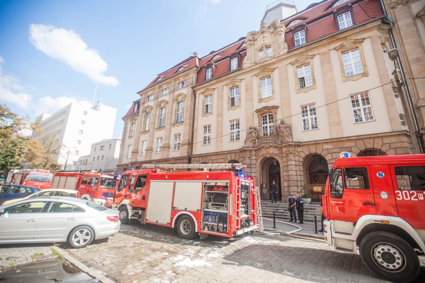 Zadymienie w sądzie. Ewakuowano 400 osób!