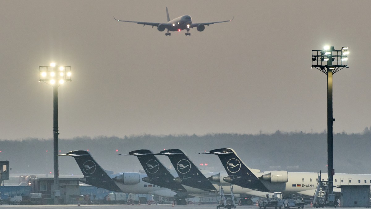 Aerodrom u Frankfurtu, Lufthanza