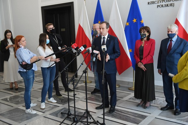 Tomasz Grodzki, Gabriela Morawska-Stanecka, Michał Kamiński, Bogdan Borusewicz