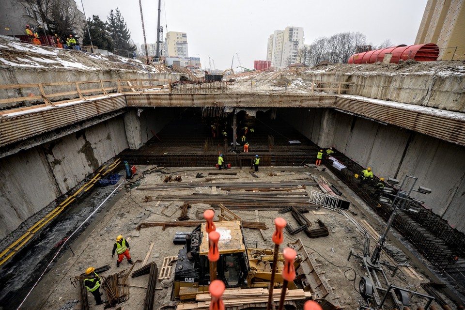 Metro stacja Trocka Warszawa. Fot. R. Motyl Urząd m.st. Warszawy 1