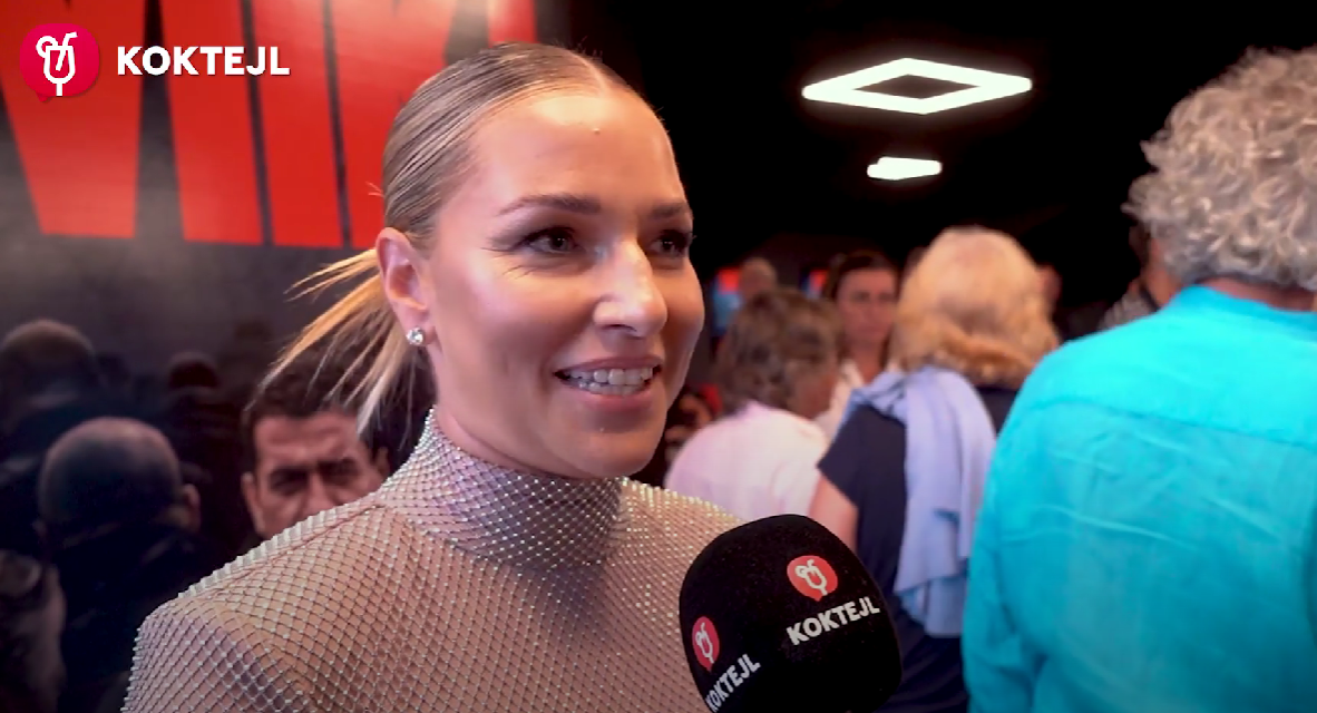 Dominika Cibulková počas rozhovoru pre Koktejl.