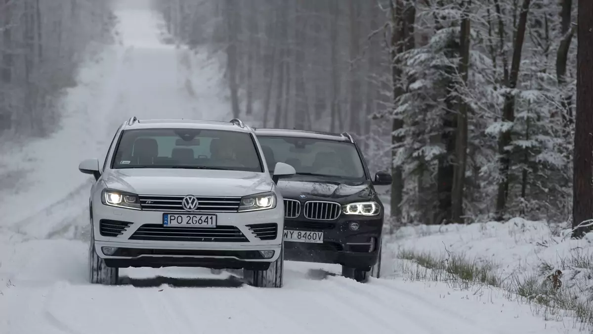 BMW X5 kontra VW Touareg - Spotkanie na szczycie