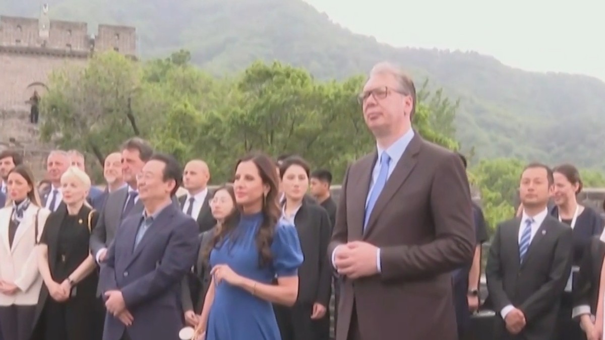 Aleksandar Vučić: Obilazak Kineskog zida 