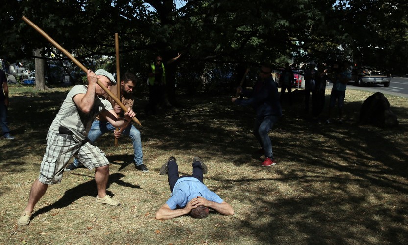 Na planie filmu 'Pitbull. Nowe porządki'