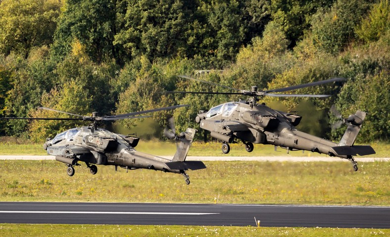 AH-64E Apache jest podstawowym śmigłowcem uderzeniowym U.S. Army.