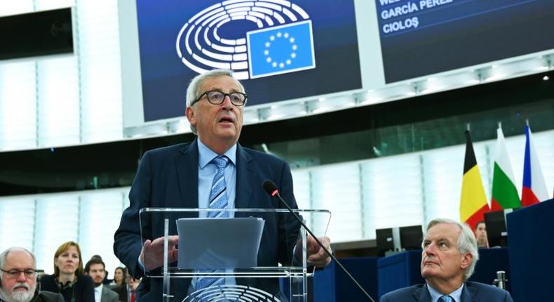 European Commission President Jean-Claude Juncker said the EU is watching developments in the British parliament closely