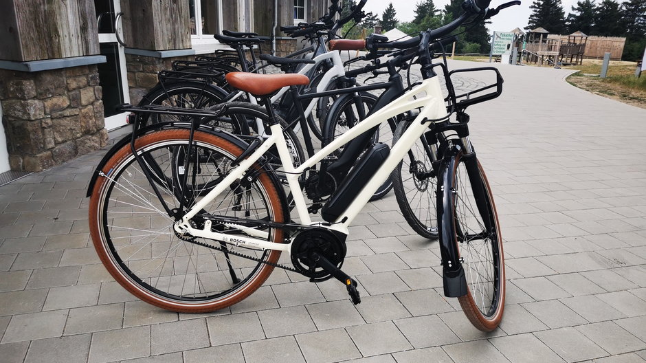 Elektryczny rower miejski
