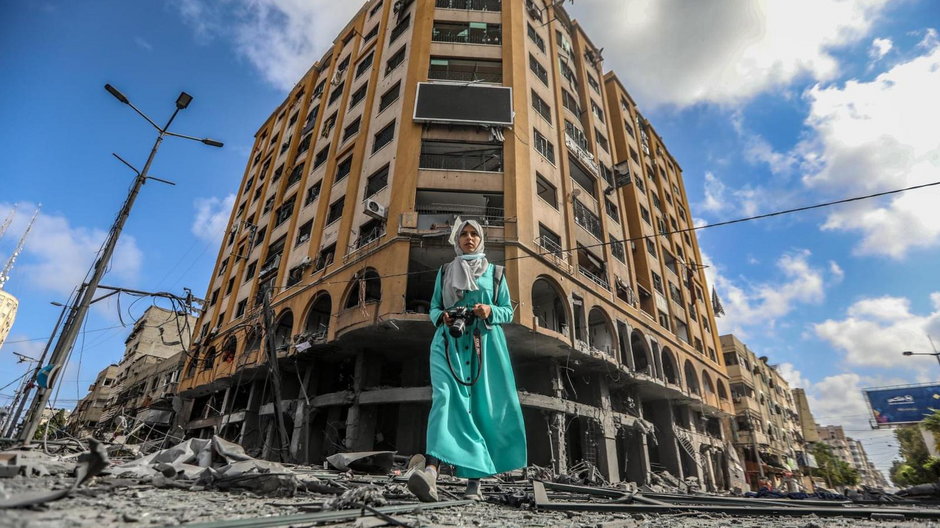 Zniszczenia w Gazie