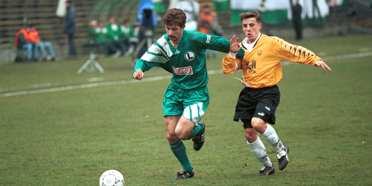 Pilka Nozna. Legia Warszawa - trening. 04.07.1994