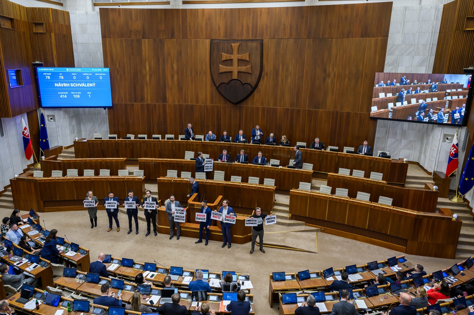 Novelu Trestného zákona z dielne rezortu spravodlivosti schválili poslanci Národnej rady SR 8. februára 2024.