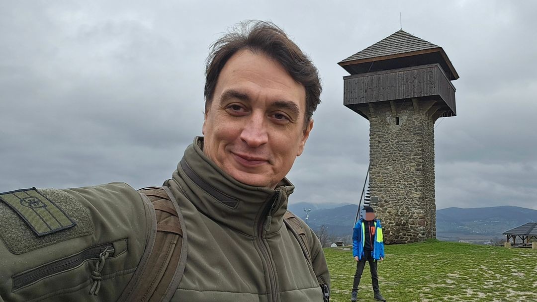 Juraj Rizman so synom.