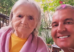 Milan Milošević sa majkom