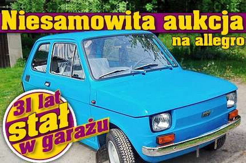 Niesamowita aukcja na allegro. Nowy maluch za...