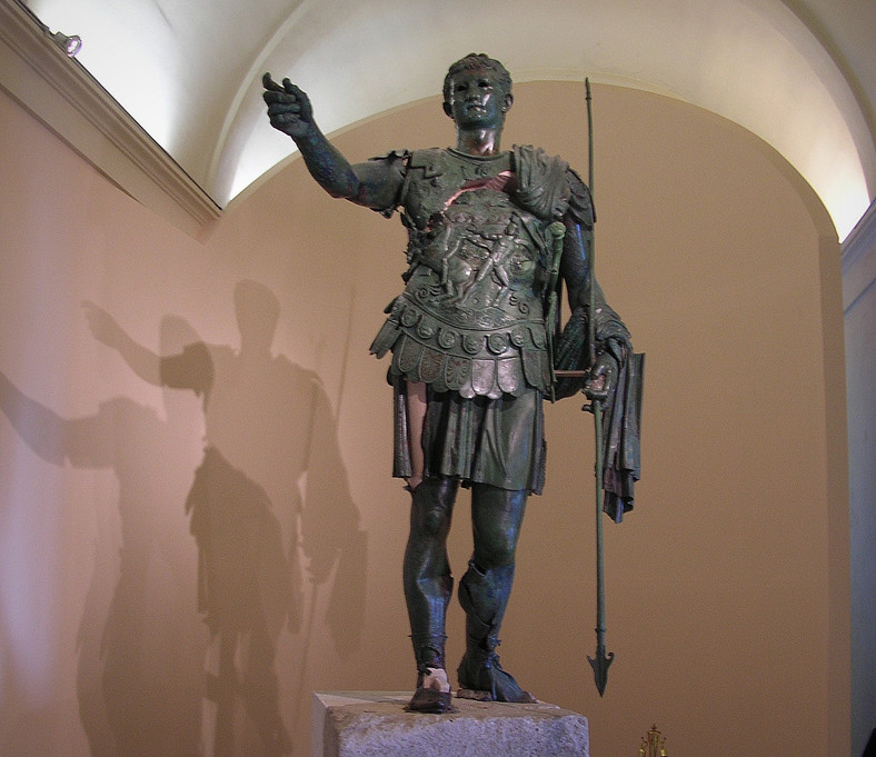 Posąg Germanika w Muzeum Archeologicznym w Amelii