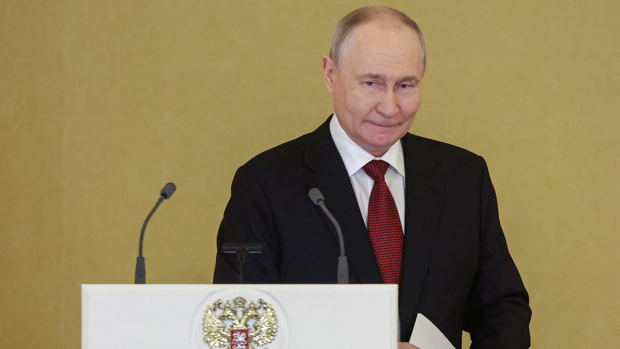 Ruský prezident Vladimir Putin.