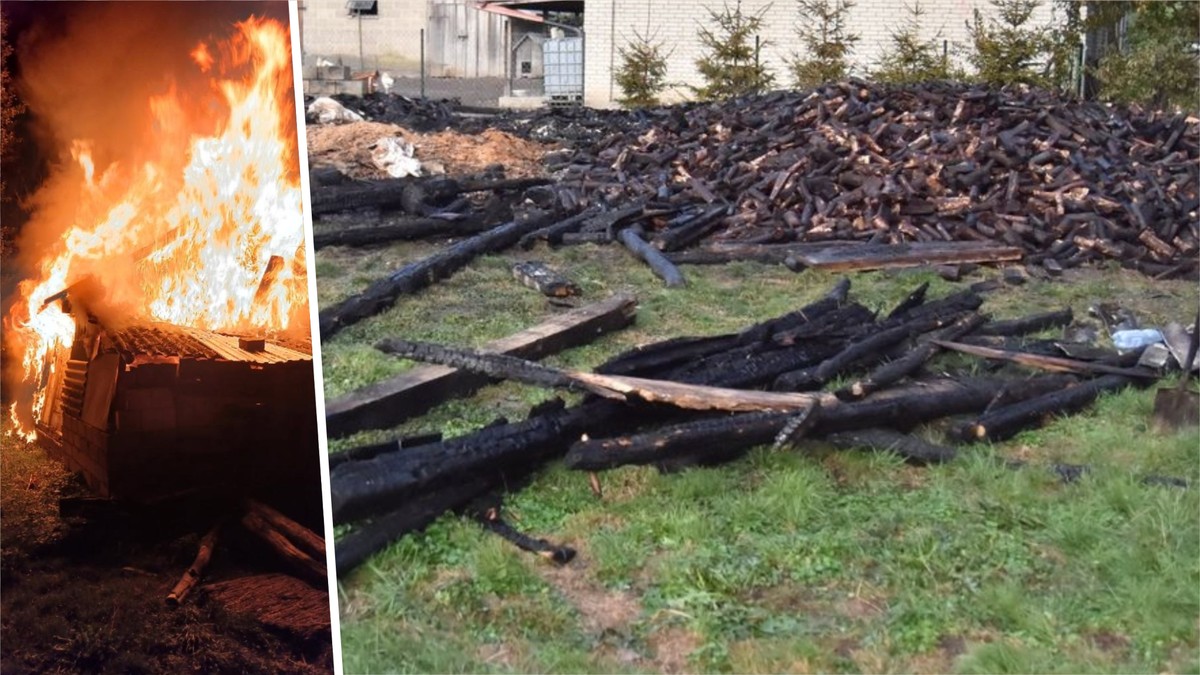 Woman sets fire to mother-in-law's buildings in Trzeszczany