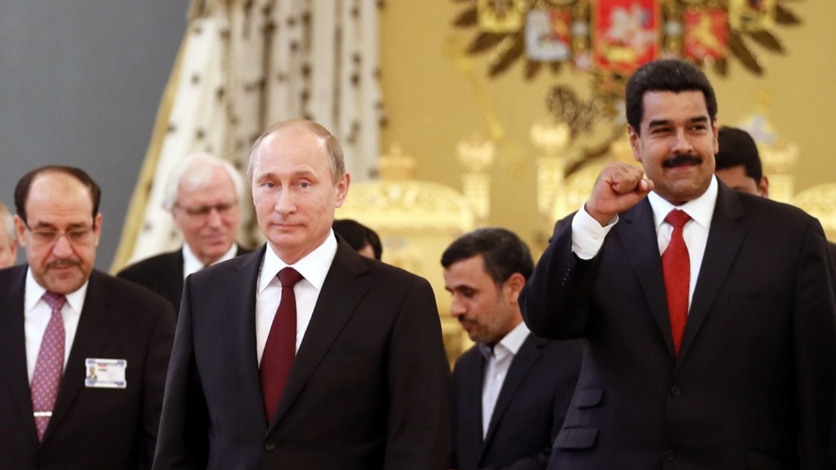 Vladimir Putin i Nikolas Maduro na forumu zemalja izvoznica gasa GECF u Moskvi 1. jula 2013.
