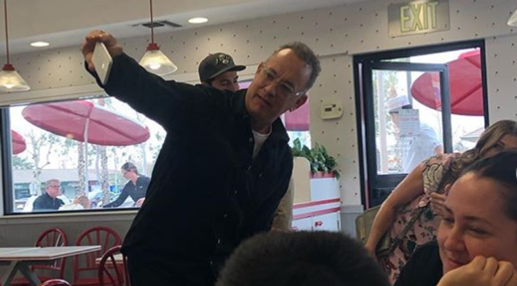 Tom Hanks nem először bizonyítja, hogy marha jófej.