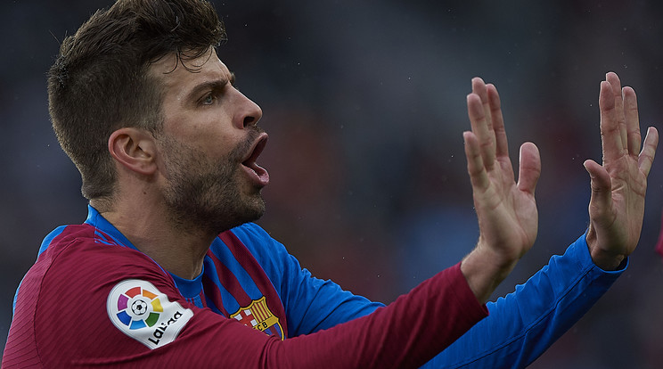 Gerard Piqué új barátnője Shakira zenéjére táncol / Fotó: Northfotó