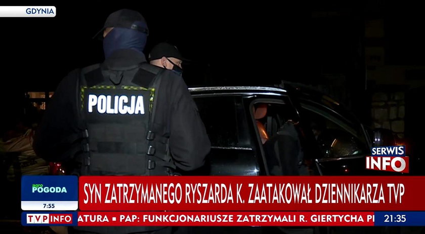 Gdynia: Przeszukanie domu Ryszarda Krauze. Operator TVP pobity