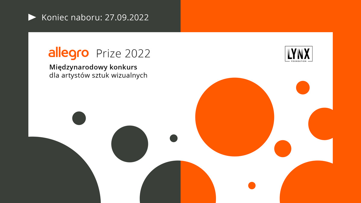 Allegro Prize 2022 – rusza kolejna edycja międzynarodowego konkursu dla artystów sztuk wizualnych