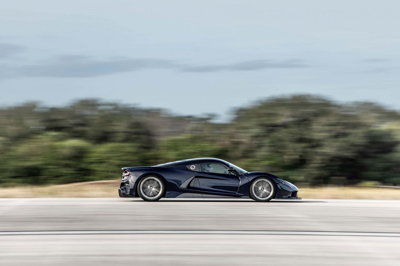 Hennessey Venom F5 test prędkości 