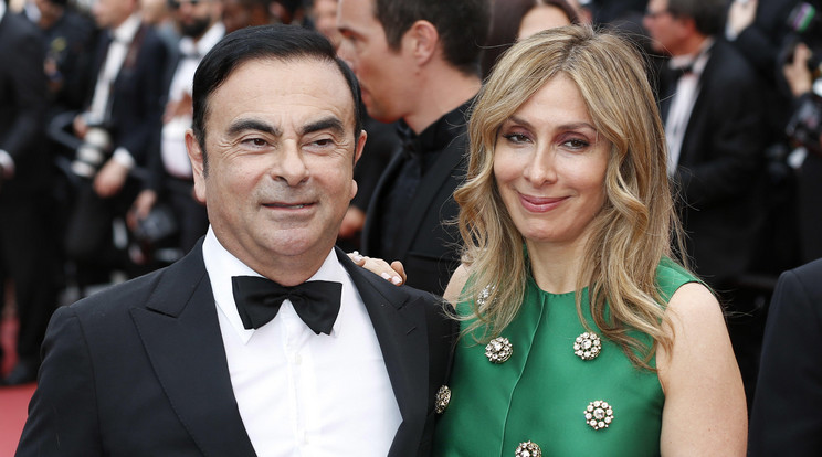 Carlos Ghosn egy nagybőgőtokban jutott ki Japánból, már a felesége oldalán pihen Libanonban /Fotó:Profimedia-Red Dot