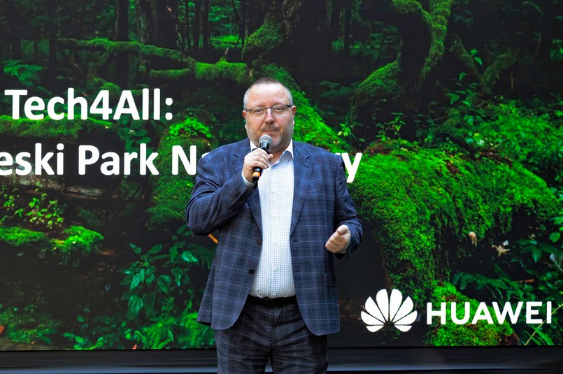 Huawei TECH4ALL w Puszczy Białowieskiej