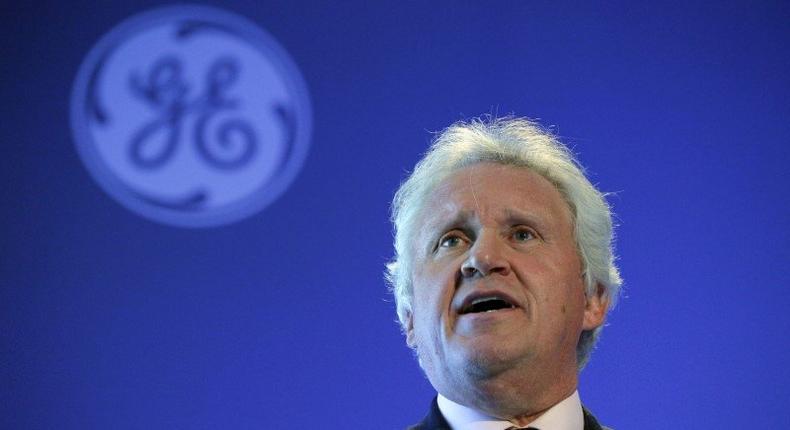 General Electric Co Chief Executive Jeff Immelt speaks at a news conference in Boston, Massachusetts, in this April 4, 2016, file photo. REUTERS/Brian Snyder/Files 