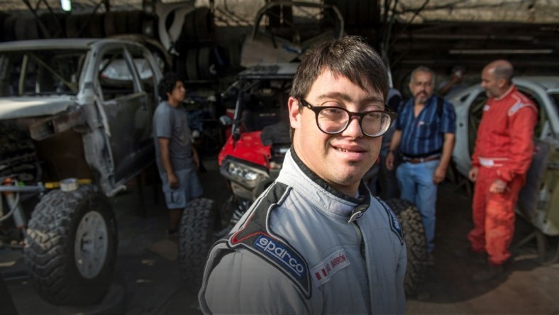 Lucas Barron, 25, will make history as the first ever Dakar Rally participant with Down Syndrome