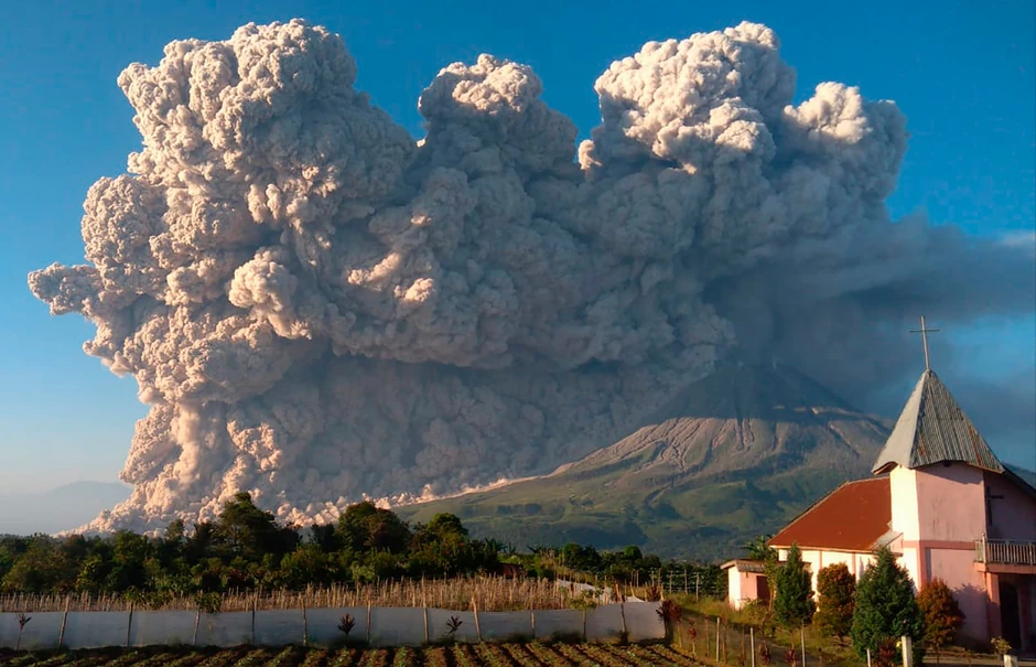 Erupcija vulkana Sinabung
