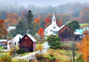 Vermont, sad