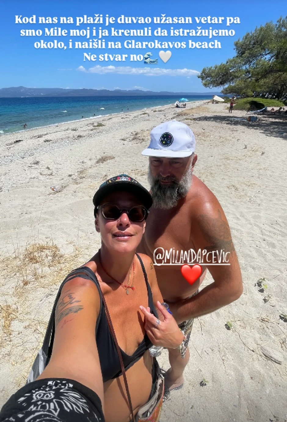 Tijana Dapčević sa mužem