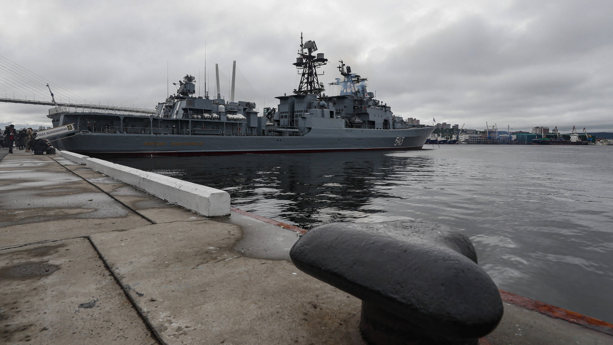 Rosjanie pojawili się na Morzu Śródziemnym. "Marszał Szaposznikow" na ćwiczeniach